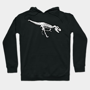 Skeleton T-Rex Graphic Design Hoodie